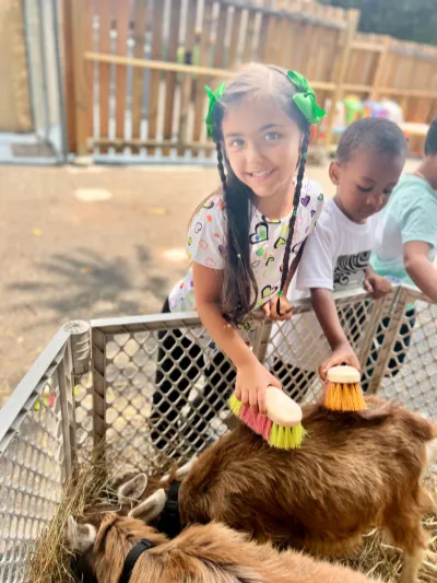 Child at Little Heaven Daycare